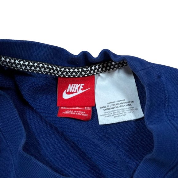 Nike Air Pivot V3 Sweatshirt Men's 2XL Blue Pullover Red Tag w Side Zipper - Picture 5 of 7